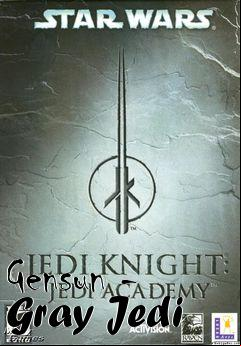 Box art for Gensun - Gray Jedi