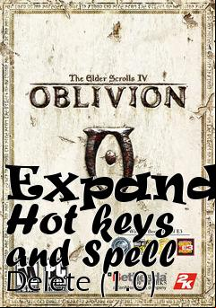 Box art for Expanded Hot keys and Spell Delete (1.0)