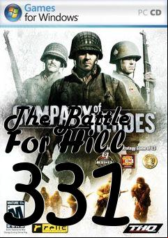 Box art for The Battle For Hill 331