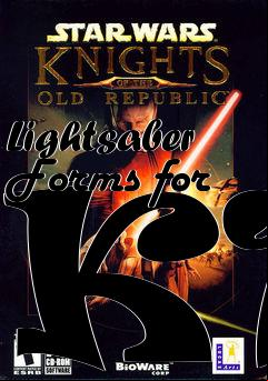 Box art for Lightsaber Forms for K1