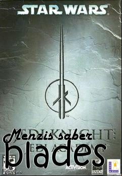 Box art for Menzis saber blades
