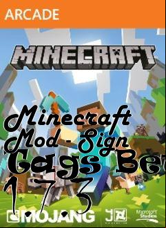 Box art for Minecraft Mod - Sign Tags Beta 1.7.3