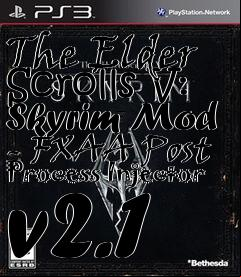 Box art for The Elder Scrolls V: Skyrim Mod - FXAA Post Process Injector v2.1