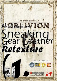 Box art for AlexScorpions Sneaking Gear Leather Retexture (1.