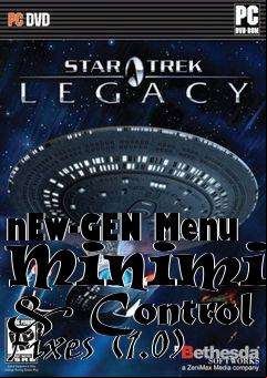Box art for nEw-GEN Menu Minimize & Control Fixes (1.0)
