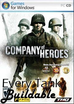 Box art for Every Tank Buildable