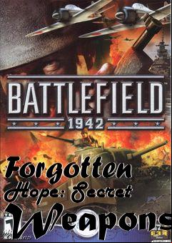 Box art for Forgotten Hope: Secret Weapons
