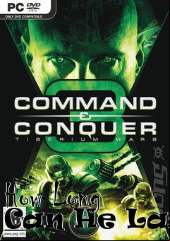 Box art for How Long Can He Last
