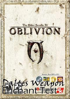 Box art for Daltes Weapon Enchant Test