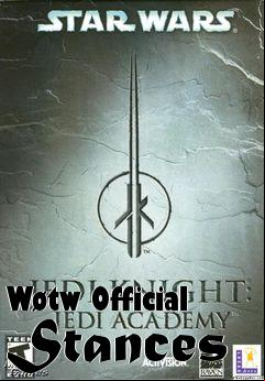 Box art for Wøtw Official Stances