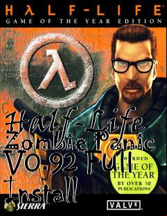 Box art for Half-Life Zombie Panic V0.92 Full Install