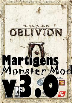 Box art for Martigens Monster Mod v3.0