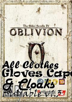 Box art for All Clothes Gloves Capes & Cloaks Buyable v1.3
