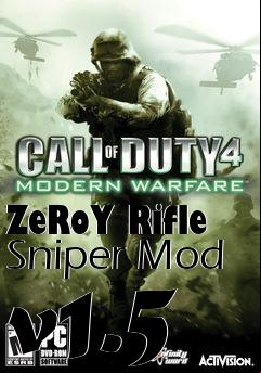 Box art for ZeRoY Rifle Sniper Mod v1.5