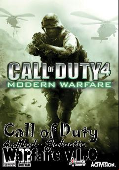 Box art for Call of Duty 4 Mod - Galactic Warfare v1.0