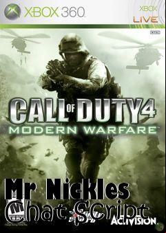 Box art for Mr Nickles Chat Script