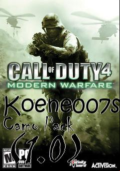 Box art for Koene007s Camo Pack (1.0)