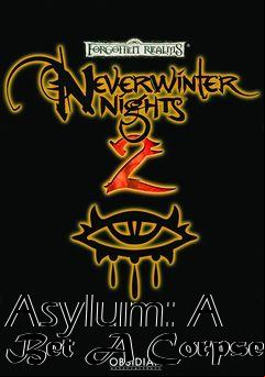 Box art for Asylum: A Bet A Corpse