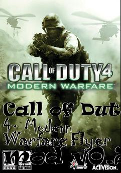 Box art for Call of Duty 4: Modern Warfare Flyer mod v0.25