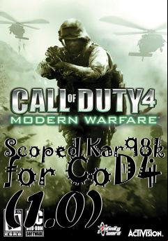 Box art for Scoped Kar98k for CoD4 (1.0)