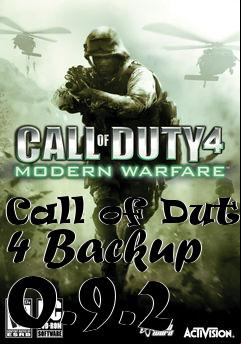 Box art for Call of Duty 4 Backup 0.9.2