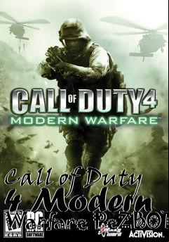Box art for Call of Duty 4 Modern Warfare PeZBOT