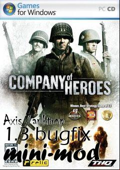 Box art for Axis Tanktrap 1.3 bugfix mini-mod