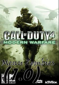 Box art for Menu Zombies (1.0)