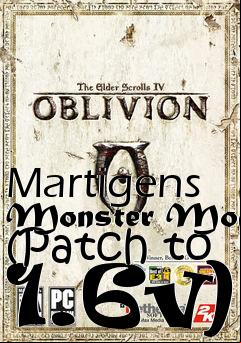 Box art for Martigens Monster Mod (Patch to 1.6v)