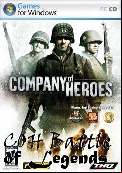 Box art for COH Battle of Legends