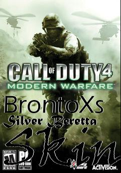Box art for BrontoXs Silver Beretta Skin