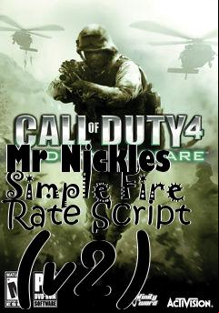 Box art for Mr Nickles Simple Fire Rate Script (v2)