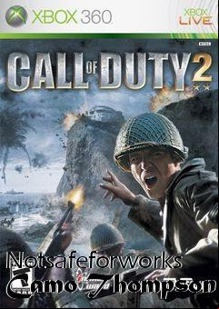 Box art for Notsafeforworks Camo Thompson