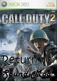 Box art for Return to Castle Wolfenstein Sound Mod