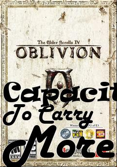 Box art for Capacity To Carry More