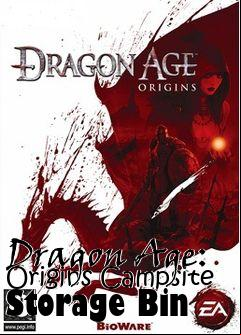Box art for Dragon Age: Origins Campsite Storage Bin