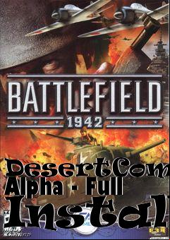 Box art for DesertCombat Alpha - Full Install