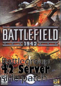 Box art for Battlegroup 42 Server side patch