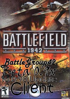 Box art for BattleGroup42 Beta 0.9x to 0.98 Update - Client