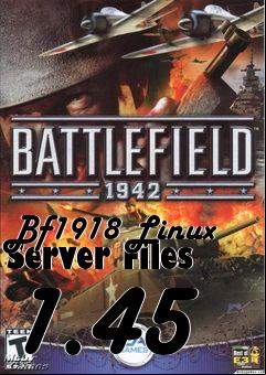 Box art for Bf1918 Linux Server Files 1.45