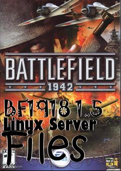 Box art for BF1918 1.5 Linux Server Files
