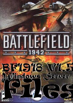 Box art for BF1918 V1.52 Windows Server Files