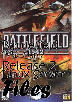 Box art for Battlefield 1918 Major Release 2 Linux Server Files