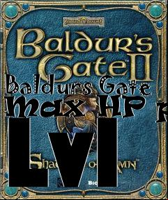 Box art for Baldurs Gate Max HP per Lvl