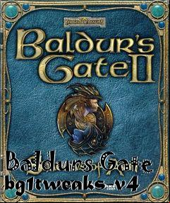 Box art for Baldurs Gate bg1tweaks-v4