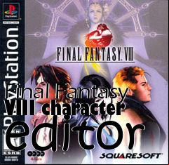 Box art for Final Fantasy VIII character editor