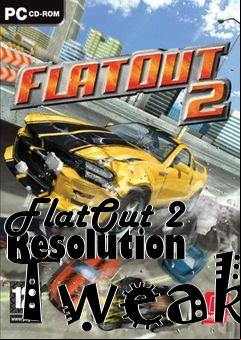 Box art for FlatOut 2 Resolution Tweak