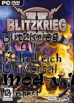 Box art for Blitzkrieg II: Fall of the Reich Universal Mod v.18 Krimtest