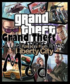 Box art for Grand Theft Auto IV Fonts Mod