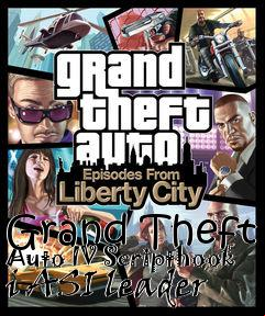Box art for Grand Theft Auto IV Scripthook i ASI leader